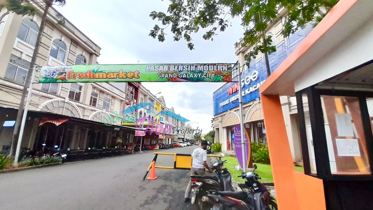RUKO DIJUAL DI GRAND GALAXY CITY DEKET FRESH MARKET