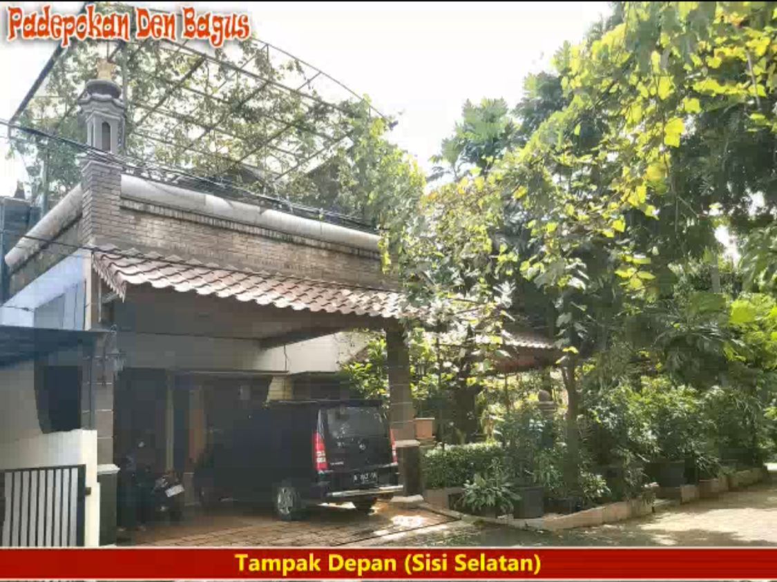 DIJUAL RUMAH ANTIK FULL KAYU JATI DI JATIBENING BEKASI