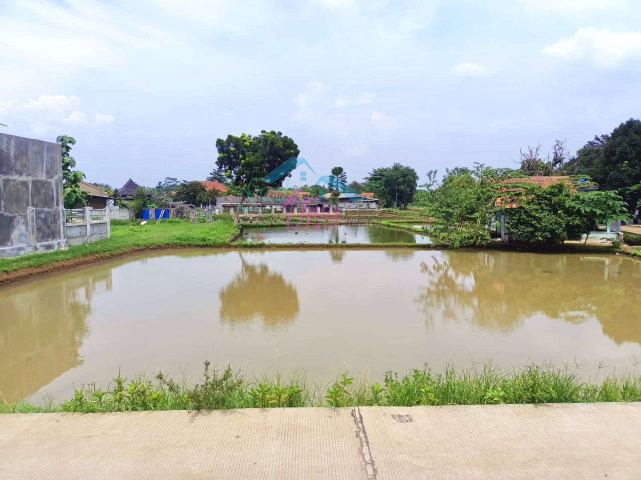 JUAL MURAH TANAH EMPANG PINGGIR JALAN Kp.BABAKAN SABRANG CISEENG