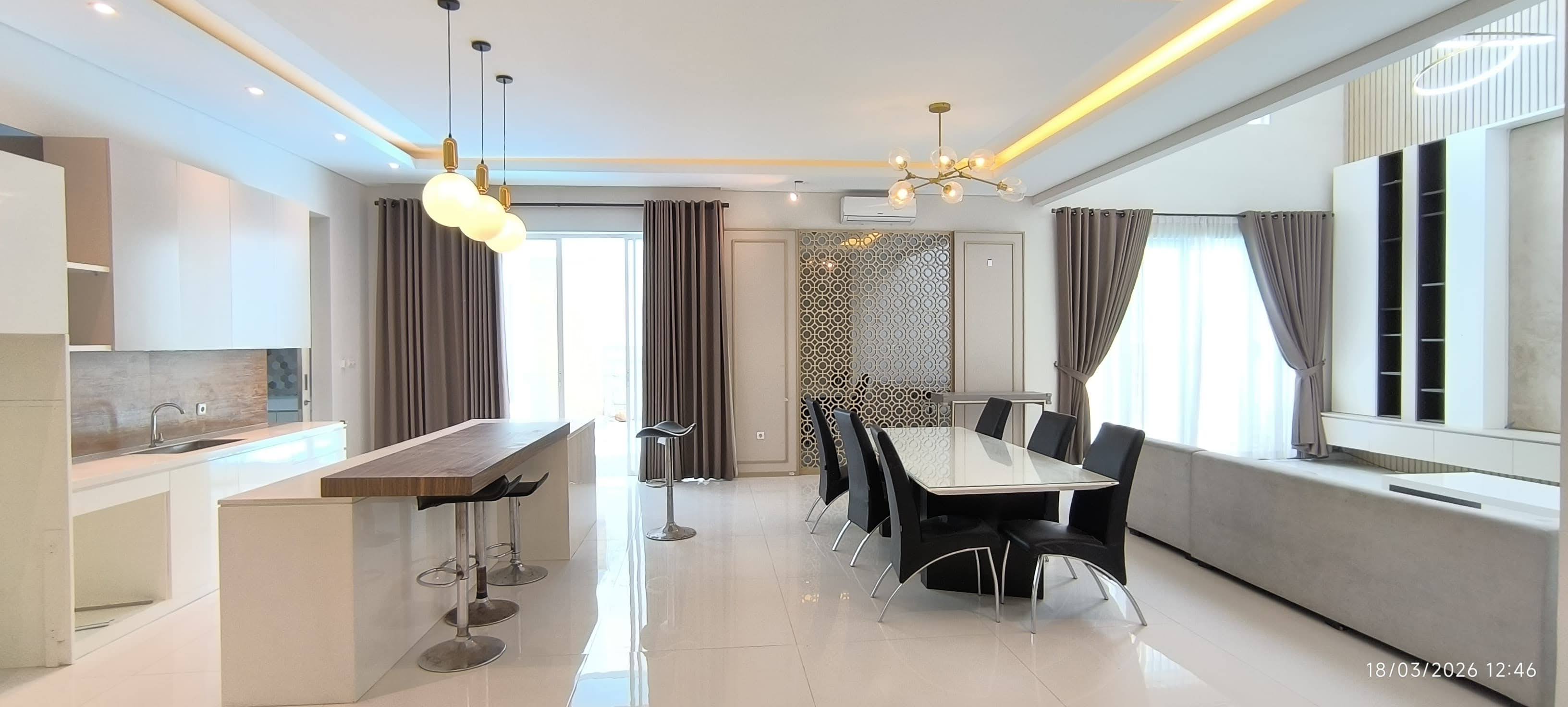 SEWA RUMAH SOMERSET, CITRALAND minimalis, fullfurnish