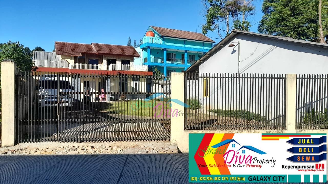 RUMAH SEMI VILLA 8 KAMAR DI PANGALENGAN BANDUNG VIEW KEBUN TEH