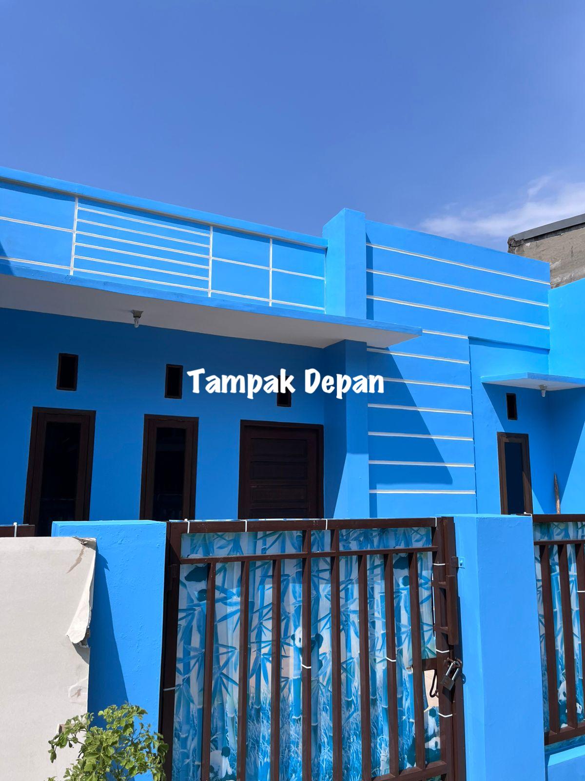 Disewakan Rumah Biru Pejuang, Medan Satria, Harapan Indah-Bekasi