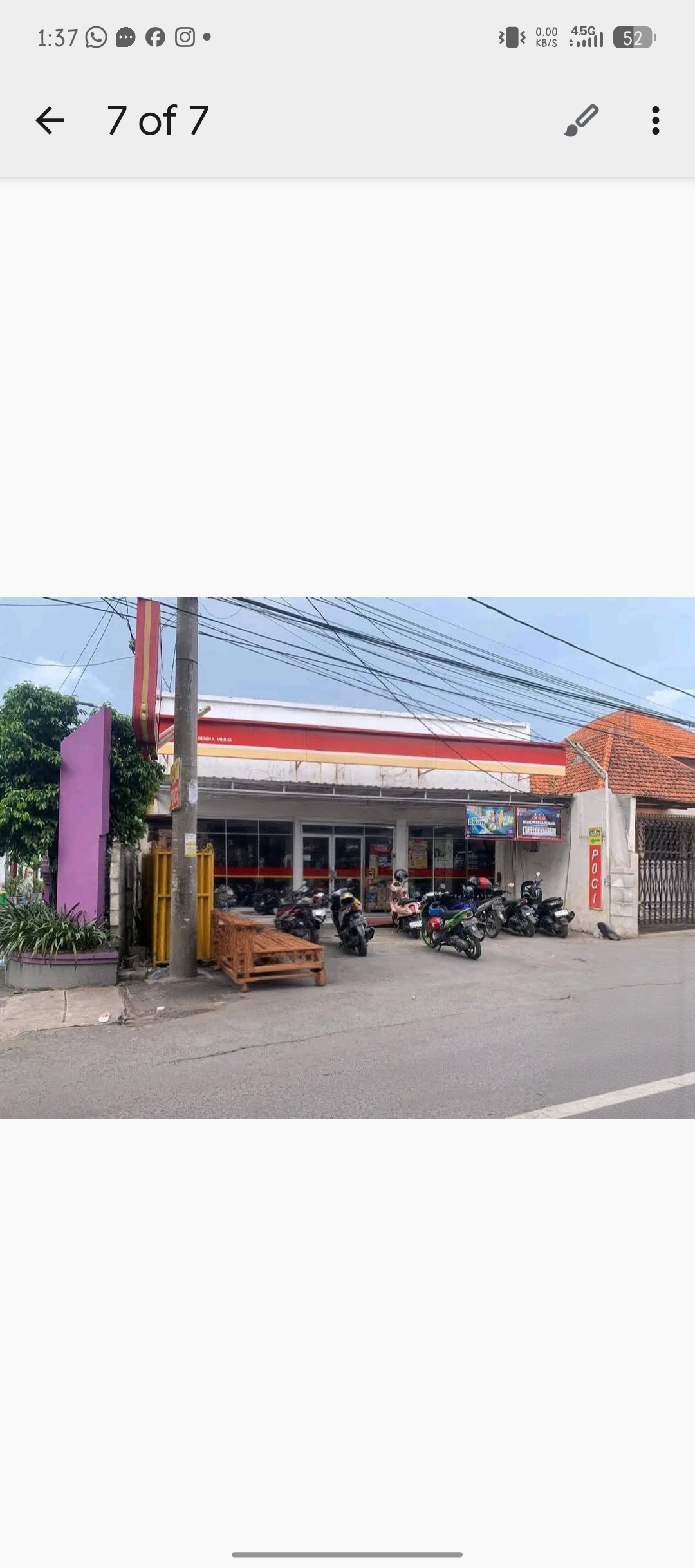 Jual Rumah Usaha Minimarket Bendul Jalan Ramai Padat di Surabaya