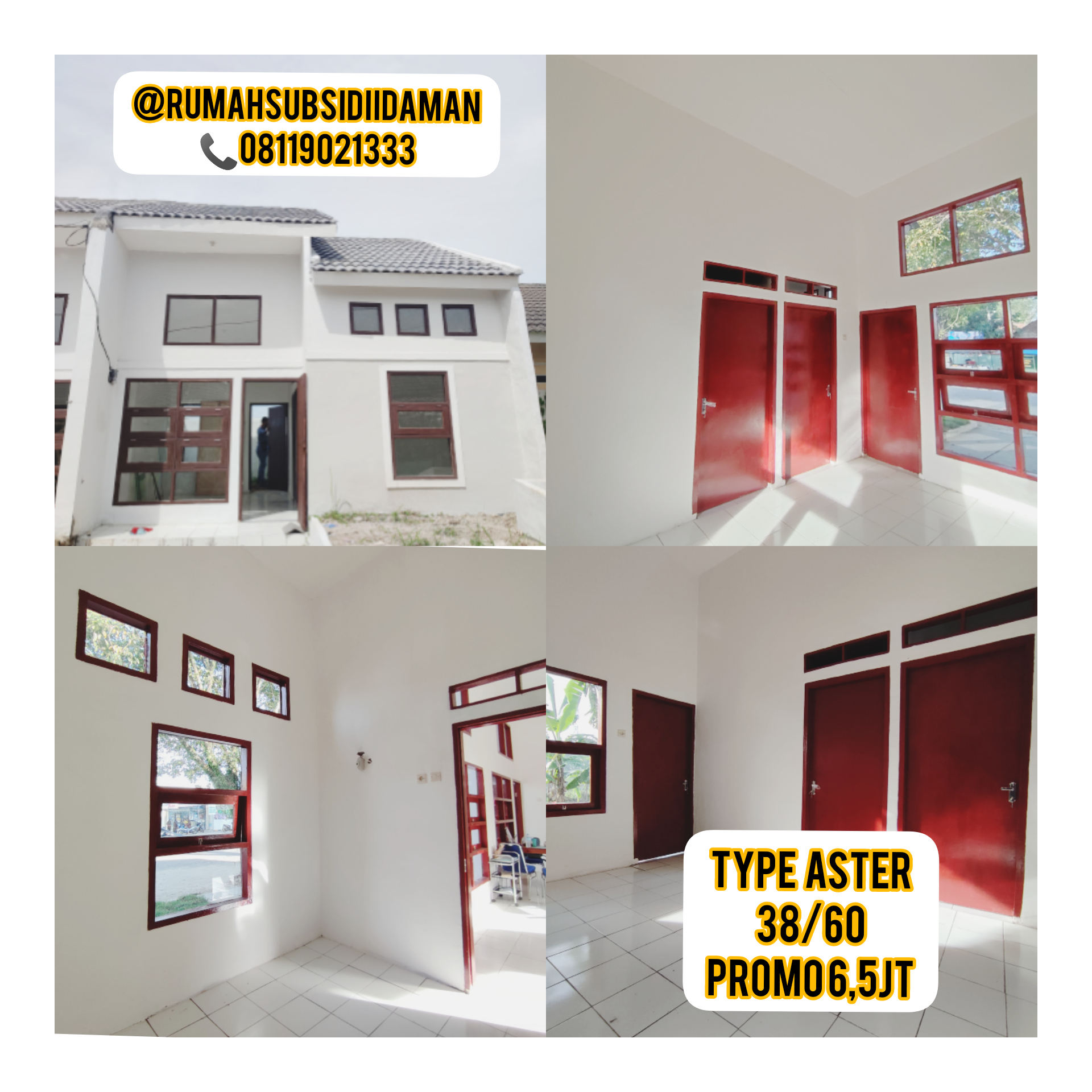 PERUMAHAN SUBSIDI ANNIELAND DP MURAH SIAP HUNI DEKAT TOL CIKUPA