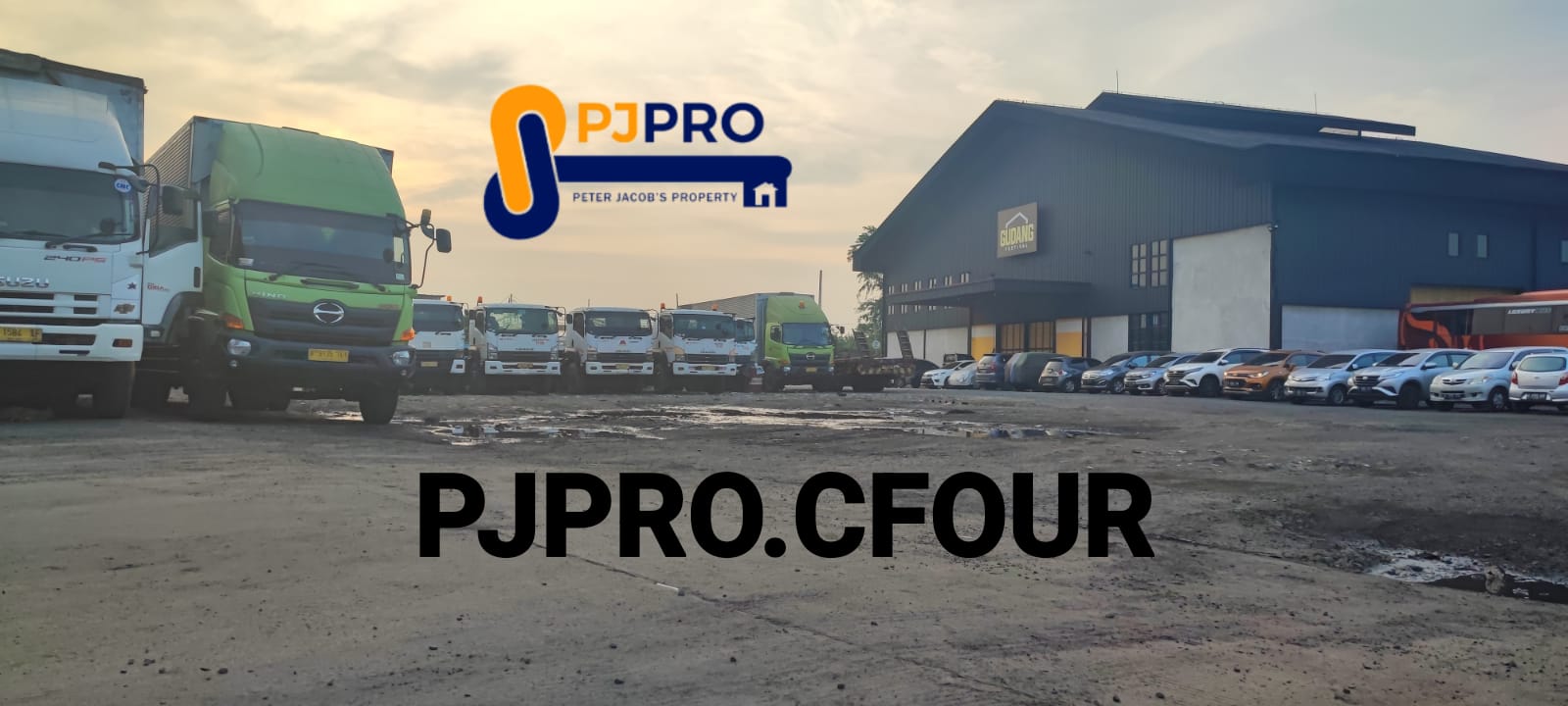 Dijual Gudang Siaphuni di Jalan Raya Bekasi Cakung Barat Jakarta