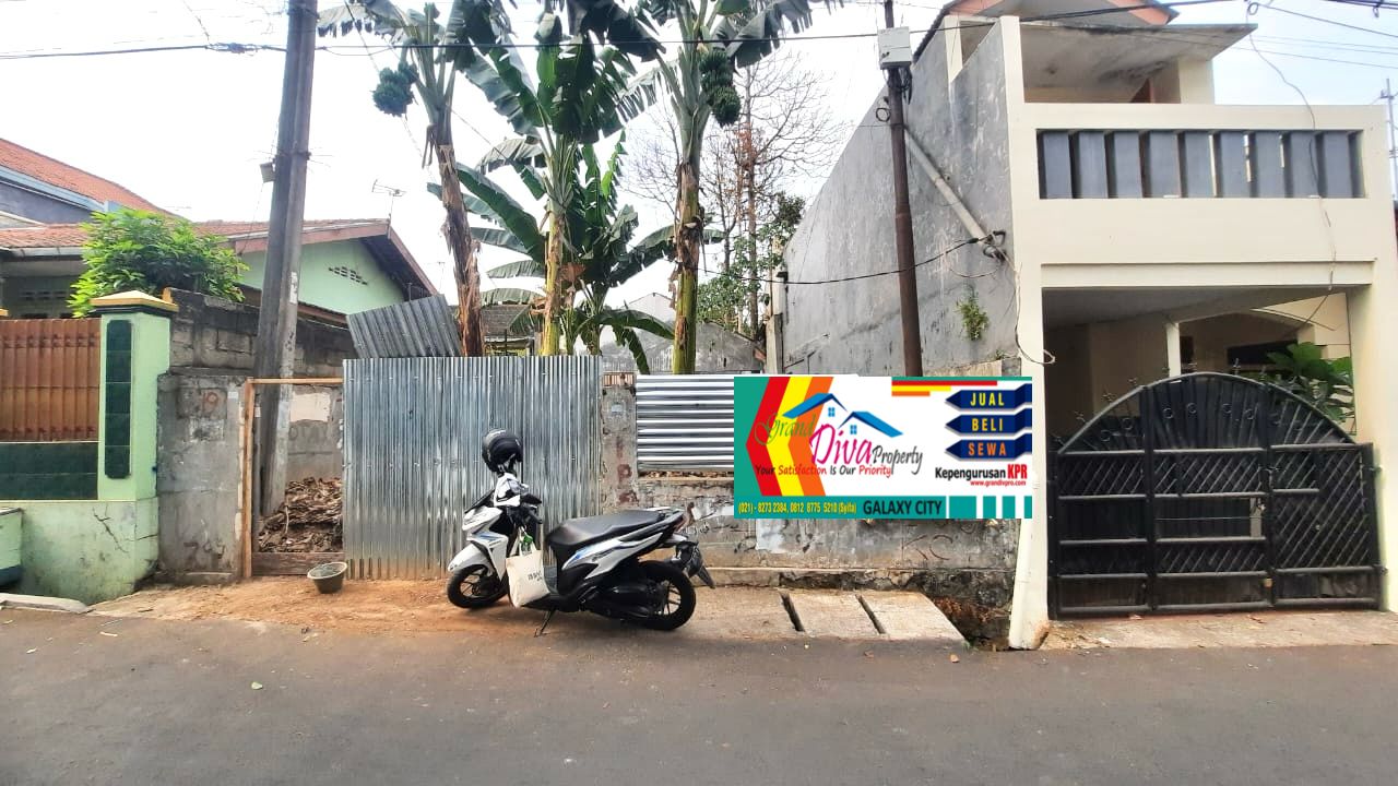 TANAH KEBUN / BEKAS KANTOR MARKETING DI DEPAN PASAR JATI ASIH