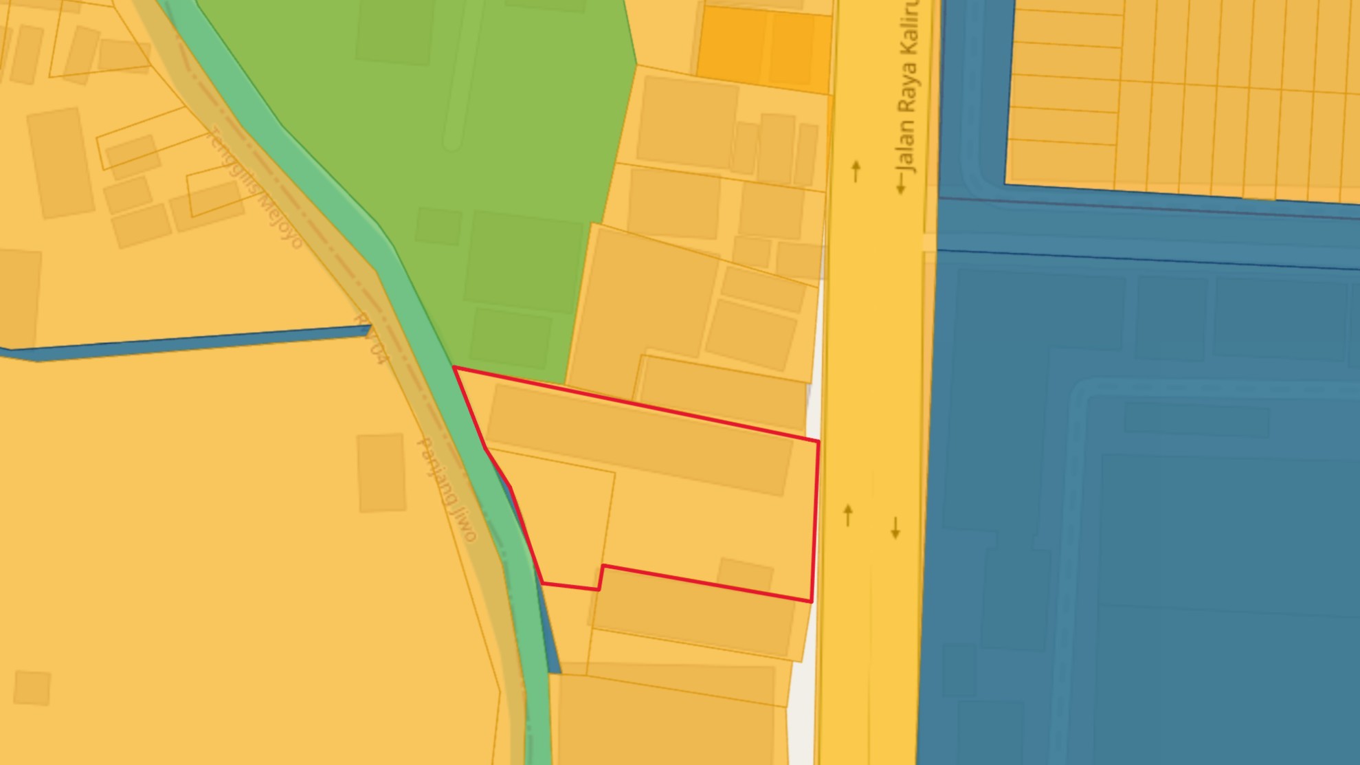 Tanah Komersial Strategis Raya Kalirungkut Jalan Kembar Transmar