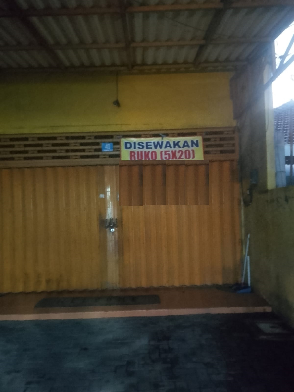 ruko disewakan raya rungkut kidul industri surabaya
