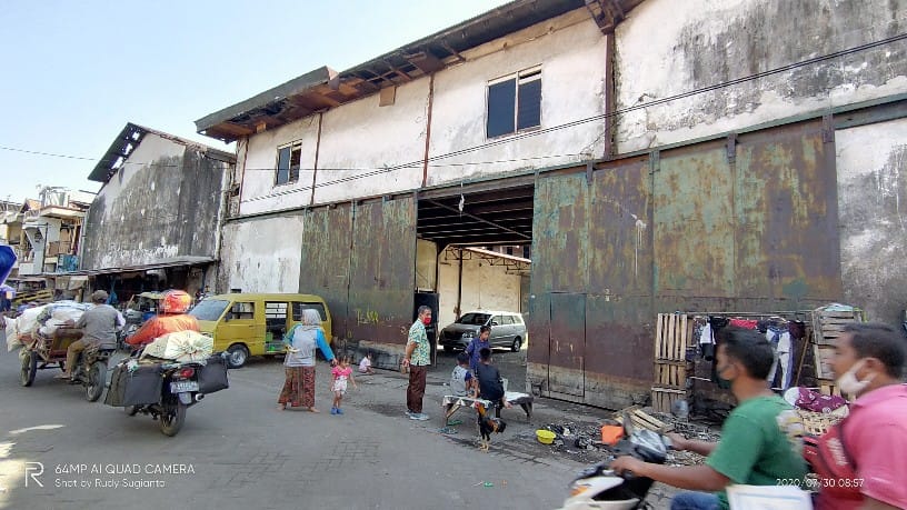 Jual Gudang Hitung Tanah Jalan Sawah, Pegirian Surabaya Utara