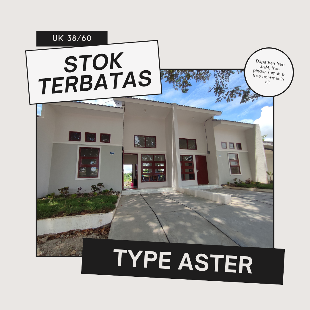 Rumah Subsidu Dijual Dekat Tol Balaraja Tangerang